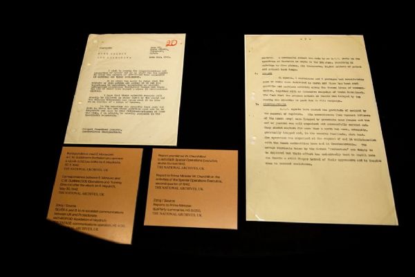 Do Národního muzea dorazily dva unikátní dokumenty z Velké Británie související s atentátem na Reinharda Heydricha