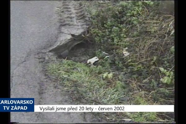 2002 – Cheb: Kompletní rekonstrukce Blanické se pozdrží (TV Západ)