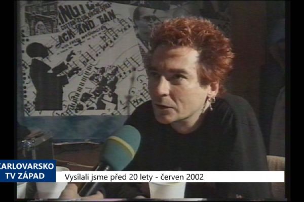 2002 – Cheb: V KASSu proběhl další Rockfest, přijeli Plexis (TV Západ)