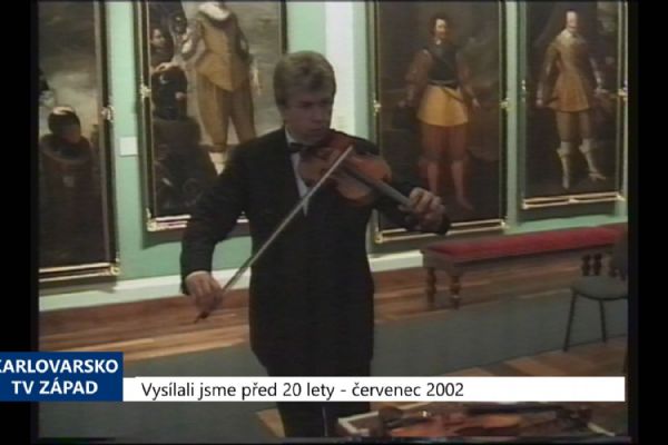 2002 – Cheb: V muzeu se představuje lubská houslařská škola (TV Západ)