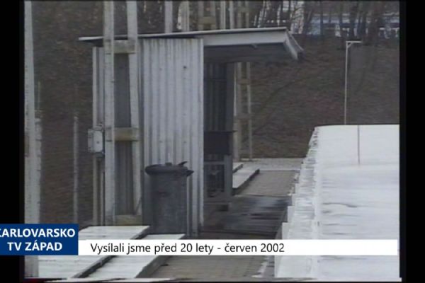 2002 – Cheb: Zimní stadion má být zastřešen do konce letošního roku (TV Západ)