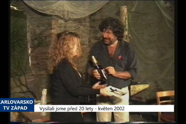 2002 – Skalná: Kmotrem knihy o Johance se stal režisér Troška (TV Západ)