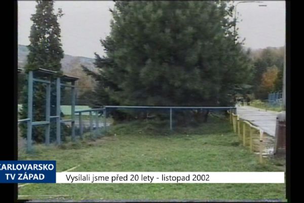 2002 – Sokolov: Česko-německý mládežnický kemp bude na Baníku (TV Západ)