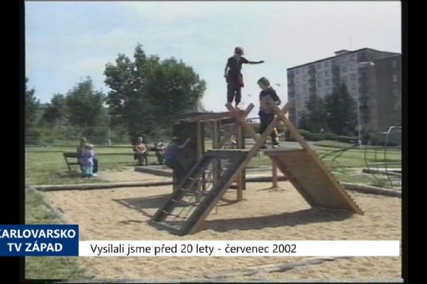 2002 – Sokolov: Dětská hřiště budou postupně modernizována (TV Západ)