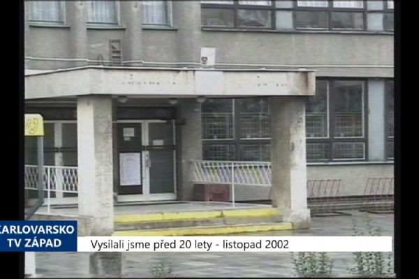 2002 – Sokolov: Město musí uhradit pokutu za machinace na 3. ZŠ (TV Západ)