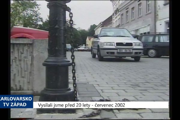 2002 – Sokolov: Vjezd na Staré náměstí bude časově omezen (TV Západ)