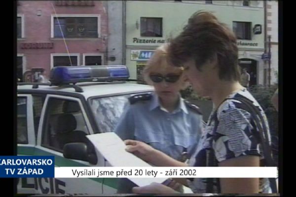 2002 – Sokolovsko: Lidé si mohou zaregistrovat chaty (TV Západ)
