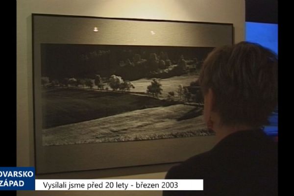 2003 – Cheb: V Galerii 4 vystavuje retrospektivu Ludvík Erdmann (TV Západ)