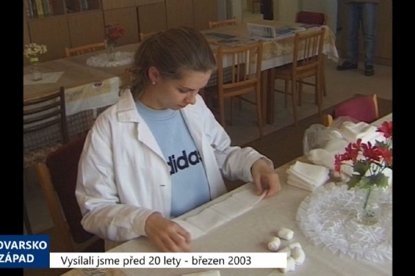 2003 – Sokolov: Centrum muselo dočasně propustit pět asistentů (TV Západ) 2003 – Sokolov: Centrum muselo dočasně propustit pět asistentů (TV Západ)