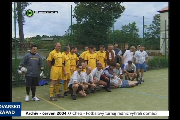 2004 – Cheb: Fotbalový turnaj radnic vyhráli domácí (TV Západ) 2004 – Cheb: Fotbalový turnaj radnic vyhráli domácí (TV Západ)