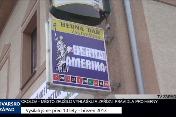 2013 – Sokolov: Město zpřísní pravidla pro fungující herny (4905) (TV Západ) 2013 – Sokolov: Město zpřísní pravidla pro fungující herny (4905) (TV Západ)