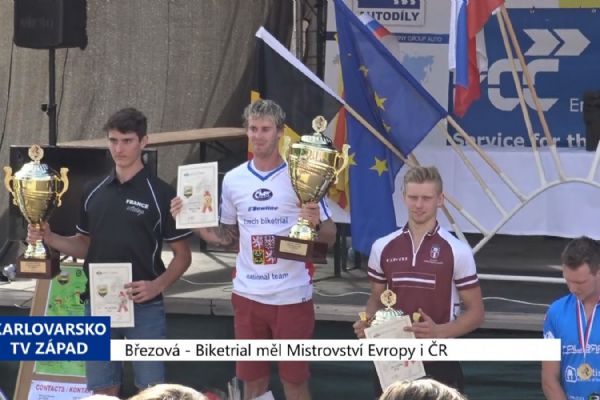 Březová: Biketrial měl Mistrovství Evropy i ČR (TV Západ)