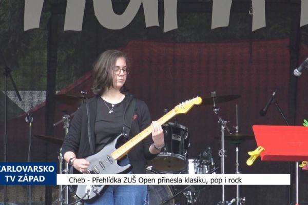 Cheb: Přehlídka ZUŠ Open přinesla klasiku, pop i rock (TV Západ) Cheb: Přehlídka ZUŠ Open přinesla klasiku, pop i rock (TV Západ)