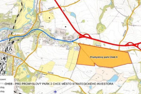 Cheb: Pro průmyslový park 2 chce město strategického investora (TV Západ)