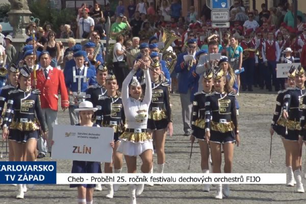 Cheb: Proběhl 25. ročník festivalu dechových orchestrů FIJO (TV Západ) Cheb: Proběhl 25. ročník festivalu dechových orchestrů FIJO (TV Západ)