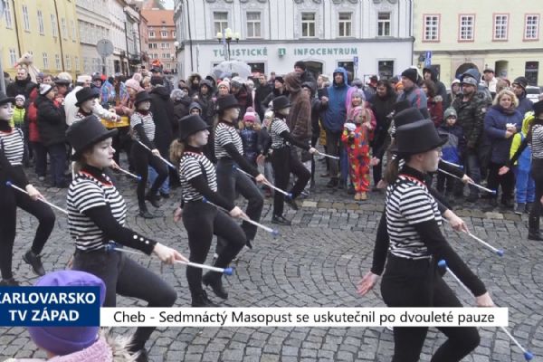 Cheb: Sedmnáctý Masopust se uskutečnil po dvouleté pauze (TV Západ) Cheb: Sedmnáctý Masopust se uskutečnil po dvouleté pauze (TV Západ)