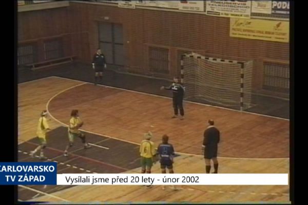 2002 – Cheb: Házenkářky si podaly Kunovice (TV Západ)