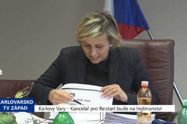 Karlovy Vary: Kancelář pro Re:start bude na hejtmanství (TV Západ)
