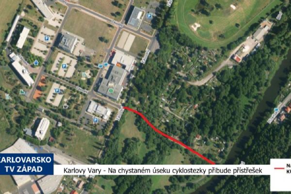 Karlovy Vary: Na chystaném úseku cyklostezky přibude přístřešek (TV Západ) Karlovy Vary: Na chystaném úseku cyklostezky přibude přístřešek (TV Západ)