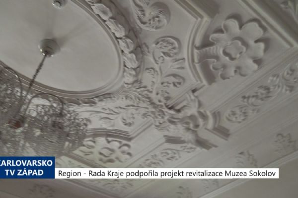 Region: Rada Kraje podpořila projekt revitalizace Muzea Sokolov (TV Západ)