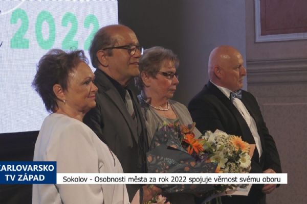 Sokolov: Osobnosti města za rok 2022 spojuje věrnost svému oboru (TV Západ)