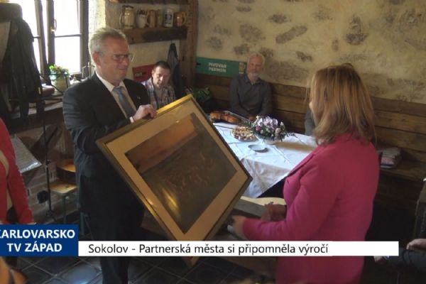 Sokolov: Partnerská města si připomněla výročí (TV Západ)