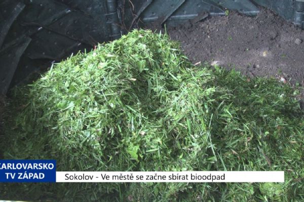 Sokolov: Ve městě se začne sbírat bioodpad (TV Západ)