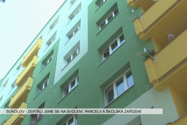 Sokolov: Zeptali jsme se na bydlení, parcely a školská zařízení (TV Západ)