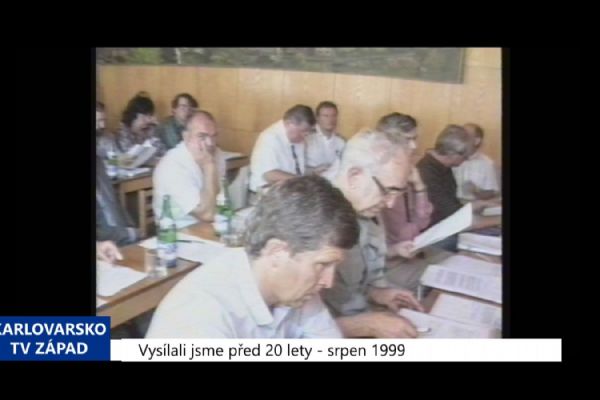 1999 – Aš: Zastupitelé jednali o osudu nemocnice (TV Západ)