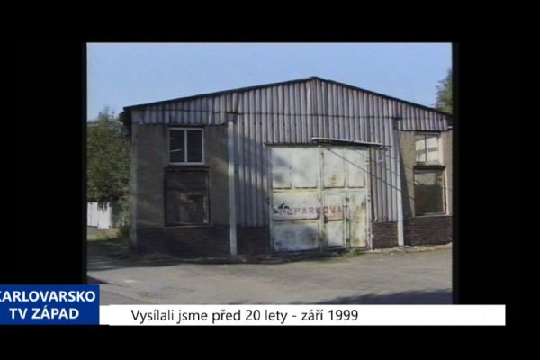 1999 – Cheb: Bývalá prádelna v Poohří půjde k zemi (TV Západ)