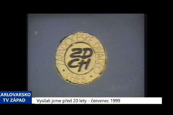  1999 - Cheb: Město sloučilo divadlo a KASS (TV Západ)
