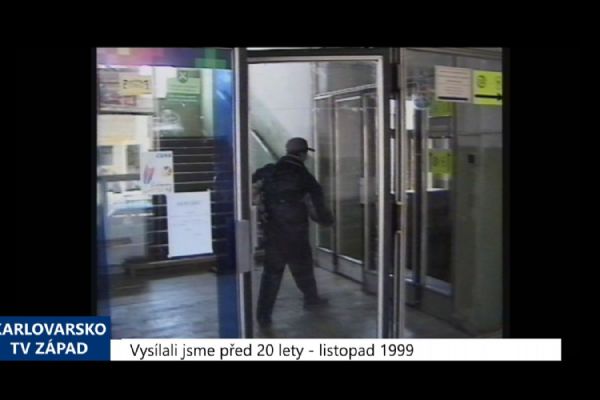 1999 – Cheb: Nájemci domu 17 v Karlově ulici dluží 2,5 milionu (TV Západ)
