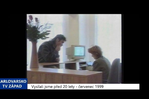 1999 - Cheb: Nezaměstnanost na Chebsku (TV Západ)