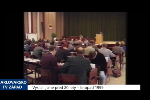 1999 – Cheb: Novým zdravotním Radou bude od ledna Milan Milota (TV Západ)