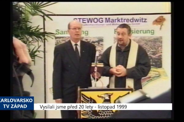 1999 – Marktredwitz: Nová hala nabídne 820 parkovacích míst (TV Západ)