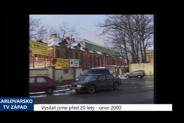 2000 – Cheb: Chystá se veřejná soutěž na pronájem areálu Dragoun (TV Západ)