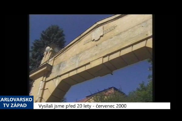 2000 – Cheb: Město usiluje o areál bývalých kasáren (TV Západ)