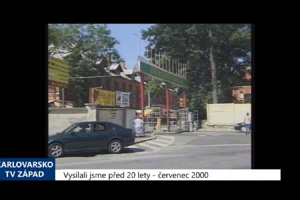 2000 – Cheb: Novým nájemcem areálu Dragoun je spol. Lanzaro (TV Západ)