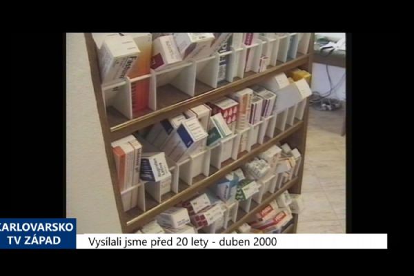 2000 – Cheb: Ve městě byla obnovena lékárenská pohotovost (TV Západ)