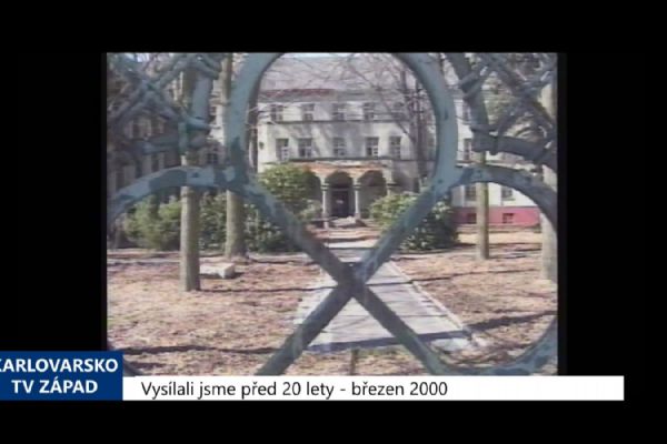 2000 – Cheb: Využití chátrajícího kláštera je stále nejasné (TV Západ)