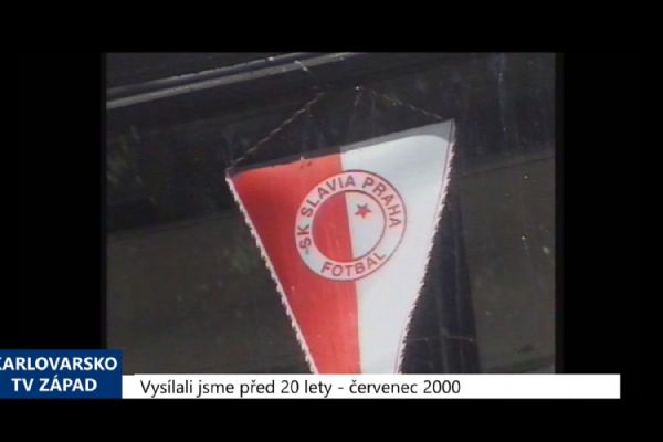 2000 – Františkovy Lázně: Na soustředění dorazila Slávie (TV Západ)
