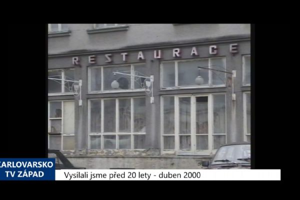 2000 – Sokolov: Bývalý hotel Ohře najde nové využití (TV Západ)