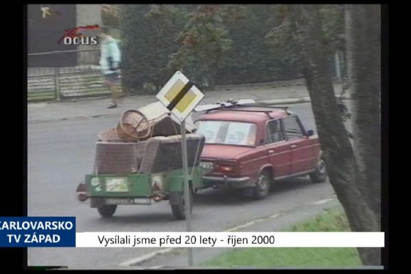 2000 – Sokolov: Město bude řešit problémy s romskou komunitou (TV Západ)