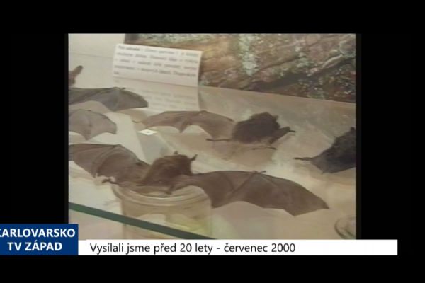 2000 – Sokolov: Probíhá výstava Ohře, řeka pozoruhodná (TV Západ)