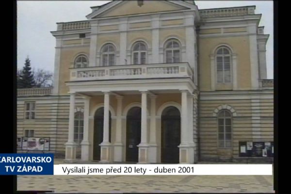 2001 – Cheb: Divadlo získá novou fasádu (TV Západ)