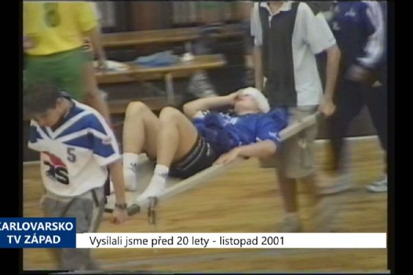 2001 – Cheb: Extraligové házenkářky se utkali s Kunovicemi (TV Západ)