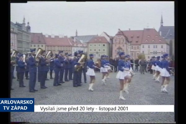 2001 – Cheb: Lidé si připomněli vznik Československa (TV Západ)