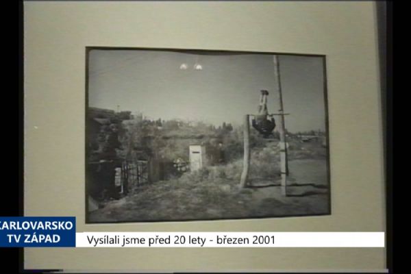 2001 – Cheb: Vystavené snímky mají pomoci misiím (TV Západ)