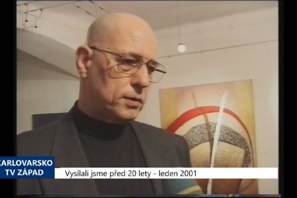 2001 – Cheb: Zajímavá výstava Václava Balšána (TV Západ)