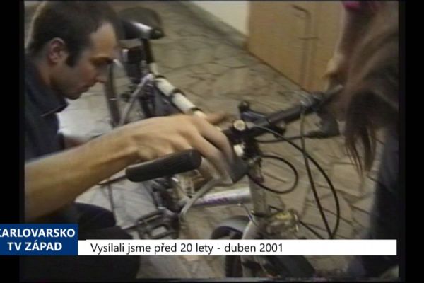 2001 – Sokolov: Cyklistický Den otevřených dveří se konal již podruhé (TV Západ)